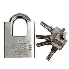 Ổ khoá chống cắt ZORO 6 phân càng chống cắt chìa muỗng thép hardened chắc chắn