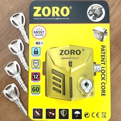 ổ khóa chụp pát cửa ZORO,chìa tròn,mẫu mới 2026