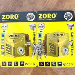 ổ khóa chụp pát cửa ZORO,chìa tròn,mẫu mới 2026