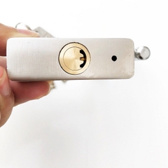 Ổ khóa ZORO 6 phân chìa muỗng càng ngắn thép hardened - khóa cửa bấm công nghệ mỹ