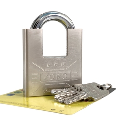 Ổ khóa chống cắt ZORO size đại 7 phân chìa muỗng càng chống cắt - khóa cửa chống trộm cắt khóa bấm công nghệ mỹ
