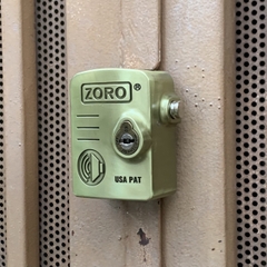 Khóa chụp pát cửa báo động chống trộm ZORO chìa xe hơi