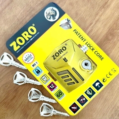 ổ khóa chụp pát cửa ZORO,chìa tròn,mẫu mới 2026