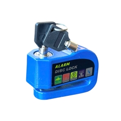 ổ khóa đĩa xe máy báo động chống trộm chính hãng TENG màu xanh