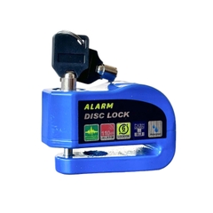 ổ khóa đĩa xe máy báo động chống trộm chính hãng TENG màu xanh