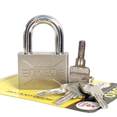Ổ khóa ZORO 6 phân chìa muỗng càng ngắn thép hardened - khóa cửa bấm công nghệ mỹ