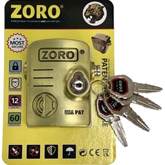 Khóa chụp pát cửa báo động chống trộm ZORO chìa xe hơi