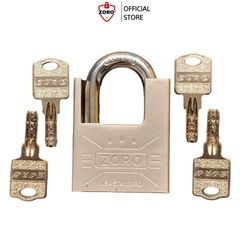Ổ khoá chống cắt ZORO 6 phân càng chống cắt chìa muỗng thép hardened chắc chắn
