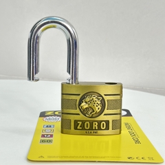 Ổ khóa cửa đầu báo chìa kiếm ZORO càng ngắn chống gỉ cao cấp