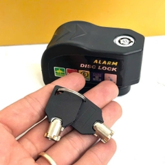 Ổ khóa đĩa xe máy báo động chống trộm chính hãng TENG màu đen
