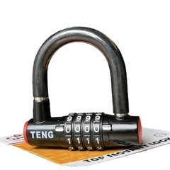ổ khóa số chữ U TENG, màu đen