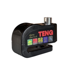 Ổ khóa đĩa xe máy báo động chống trộm chính hãng TENG màu đen