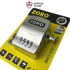 ổ khóa chụp số ZORO màu trắng,mẫu mới 2026