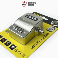 ổ khóa chụp số ZORO màu trắng,mẫu mới 2026