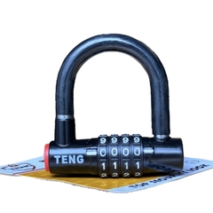 ổ khóa số chữ U TENG, màu đen