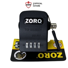 ổ khóa chụp số ZORO,màu đen,mẫu mới 2026