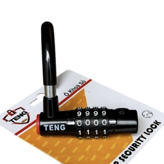 ổ khóa số chữ U TENG, màu đen
