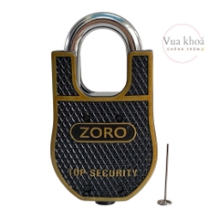 Ổ khóa mật mã chống cắt ZORO cao cấp - thép hardened chống gỉ chống nước bảo mật cao chống trộm