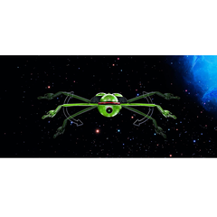 Mô hình Tàu du hành vũ trụ Star Trek Klingon Ship