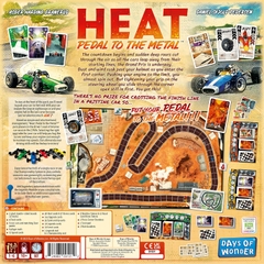 HEAT: Pedal to the Metal - Board Game Heat: Nóng Máy Cháy Bugi