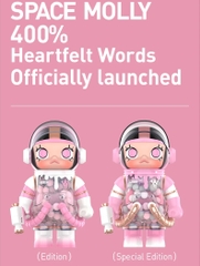 Mô Hình Đồ Chơi Mega Space Molly 400% Heartfelt Words
