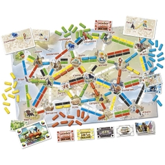Ticket To Ride: First Journey EU - Board game Chuyến tàu vòng quanh Châu Âu