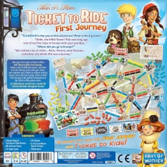 Ticket To Ride: First Journey EU - Board game Chuyến tàu vòng quanh Châu Âu
