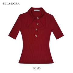 AT34LA - Áo polo cổ nhọn