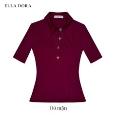 AT34LA - Áo polo cổ nhọn