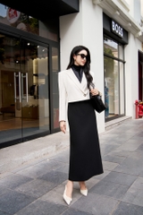 Blazer be dáng lửng