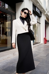 Blazer be dáng lửng