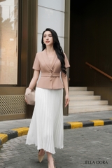 Áo kiểu cổ ve tròn