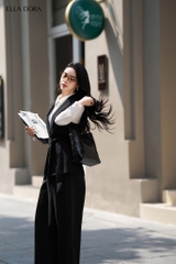 Blazer sát nách có dây buộc