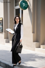 Blazer sát nách có dây buộc