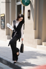 Blazer sát nách có dây buộc