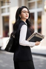 Blazer sát nách có dây buộc