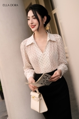 Chân váy chì dài xẻ trước