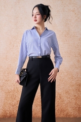 SM136LA - Áo sơ mi POPLIN kẻ cơ bản