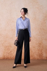 SM136LA - Áo sơ mi POPLIN kẻ cơ bản