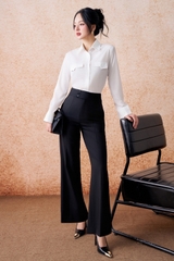 Q41LA - Quần li cạp ống loe