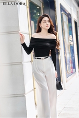 Q29LA - Quần ống suông Full length