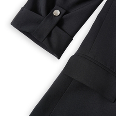 V21 - Blazer dáng suông không cúc