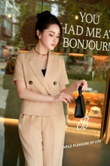 Set kí giả nâu nhạt