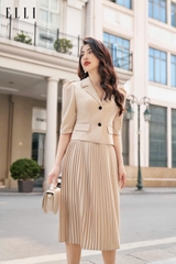 Áo kiểu cổ ve tay bồng