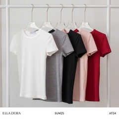 AT24LA - Áo thun baby tee vải gân