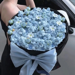 Bó Hoa Sáp Tone Xanh – Chân Thành & Tinh Tế