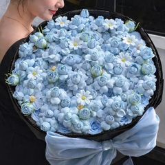 Bó Hoa Sáp Tone Xanh – Chân Thành & Tinh Tế