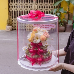 Bánh Sinh Nhật Tiền 3 Tầng – 60 Tờ 10K Thiết Thực