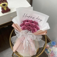 Bó Nhũ 10 bông Dáng Đứng