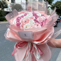 Bó hoa sáp thơm mix màu quyến rũ